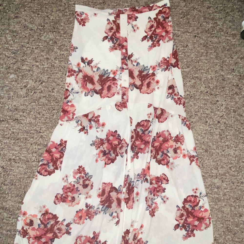 floral maxi skirt from tilly’s